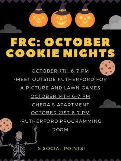 October Cookie Nights Poster