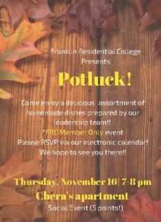 Have some potLUCK for the week!