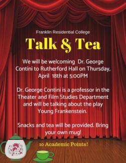 Talk & Tea 4.18.19