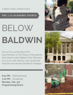 Below Baldwin poster 