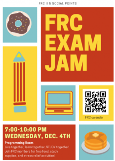 FRC exam jam poster