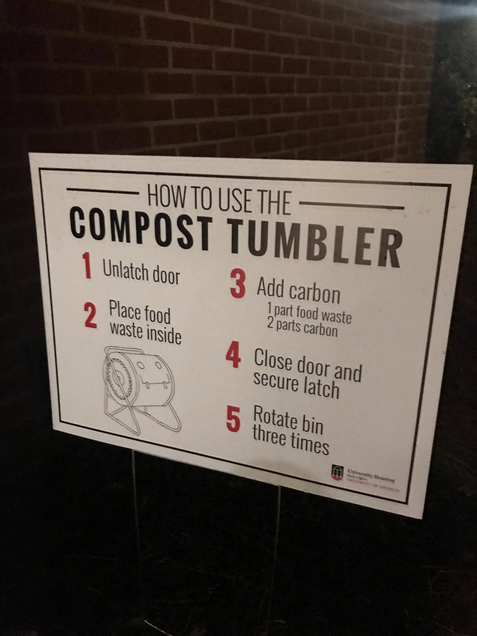 How to Compost Using the Tumbler