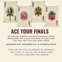 ACE your finals Ad