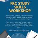 Study Skills Workshop 11.16
