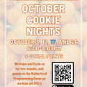 October Cookie Night Poster 
